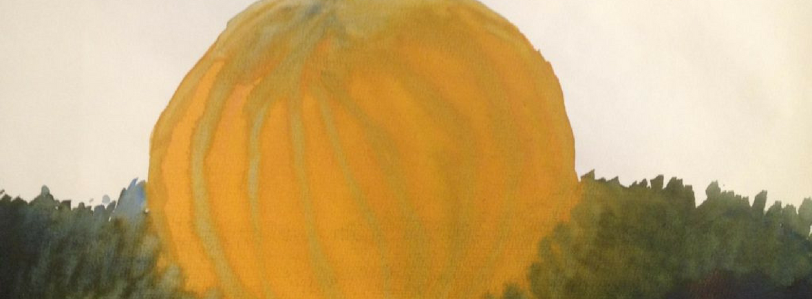 Pumpkin painting by Gloria Kinney